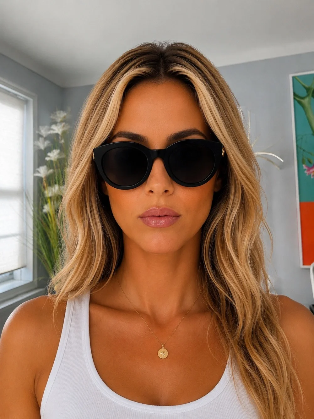 Versace VE4353 Tribute Collection Medusa Black Gold Sunglasses 51-26-140 + Case